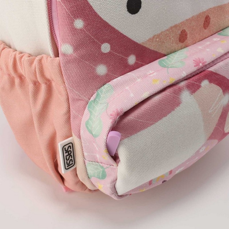Zaino unicorno per bambini in formato A4 realizzato in cotone
